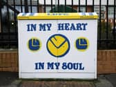 A Burley Banksy mural near Elland Road
