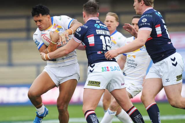 Zane Tetevano will miss Sunday's game because of Covid. Picture by Steve Riding.