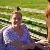 Grace Addy, 31, was suffered serious injuries after a freak accident when hay bales crushed her on her family's farm.