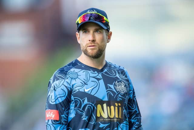 BACK IN THE GAME: Dawid Malan, in T20 action for Yorkshire VIkings earlier this season. Picture by Allan McKenzie/SWpix.com