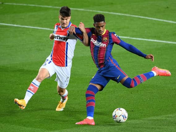 INCREASING NOISE - Reports in Spain suggest Leeds United are close to a deal for Barcelona's Junior Firpo and the Whites are increasingly confident they can get their man. Pic: Getty