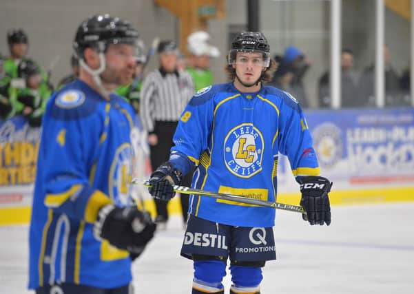 Lewis Houston is keen to get back to West Yorkshire and start practising under Dave Whistle with Leeds knights. Picture: Dean Woolley.