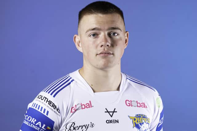 Callum McLelland is back in the Leeds Rhinos squad to face Leigh Centurions. Picture:  Allan McKenzie/SWpix.com.