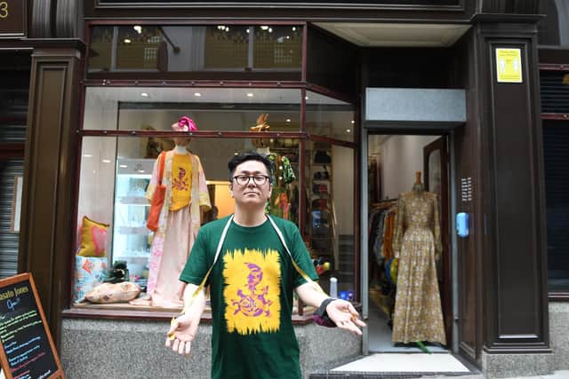 Designer Masato Jones grew up near Tokyo and launched his label in 2011