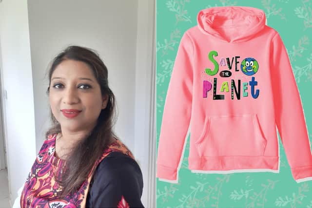 Maria Masud, 40, launched her Kool Kiddos online fashion brand earlier this year