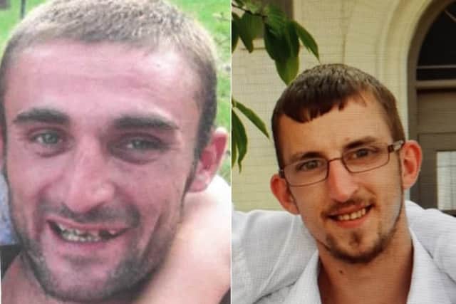 Ian Broadhurst (left) and Matthew Wilson was killed in fatal crash on Bradford Road, East Ardsley.