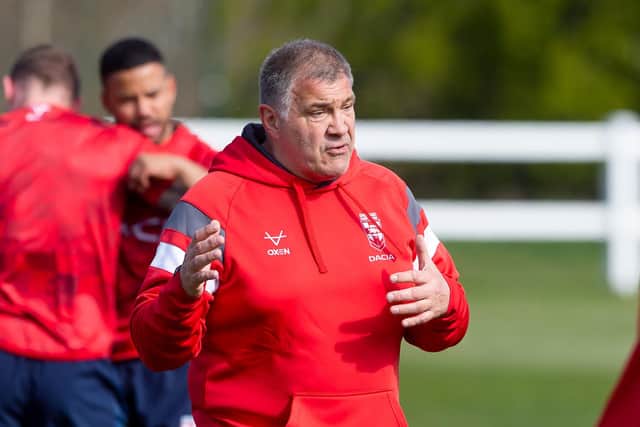 POSITIVE FEEDBACK: England head coach Shaun Wane. Picture by Allan McKenzie/SWpix.com