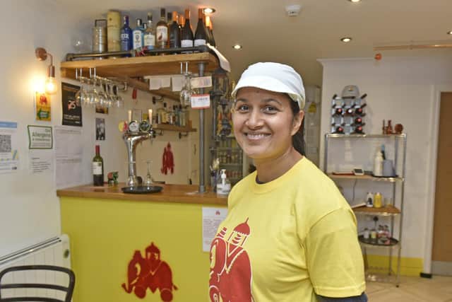 Support on social media helped Manjit and her husband Michael set up their Kirkstall Road restaurant after a crowdfunding campaign