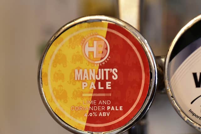 Manjit’s collaboration with Horsforth Brewery, Manjit’s Pale, is the perfect pairing with her street food