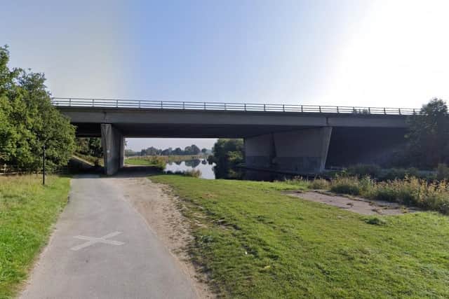 Engineers are on site and "ongoing" road closures in place after multiple faults were identified on a bridge carrying the M62 between Wakefield and Leeds. Photo: Google Maps