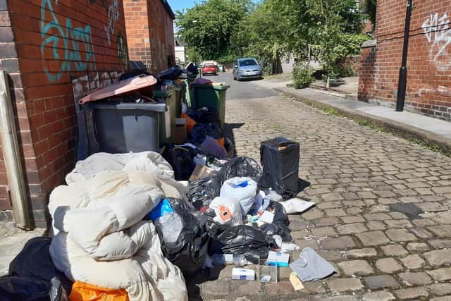 Residents say the rubbish is the worst it has ever been