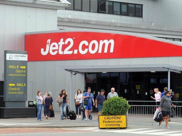 Jet2 has resumed flights to green list countries from Leeds Bradford Airport