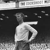 Jack Charlton of Leeds United and England pictured during a match v Manchester City in September 1968.

Photo: Keystone/Getty Images