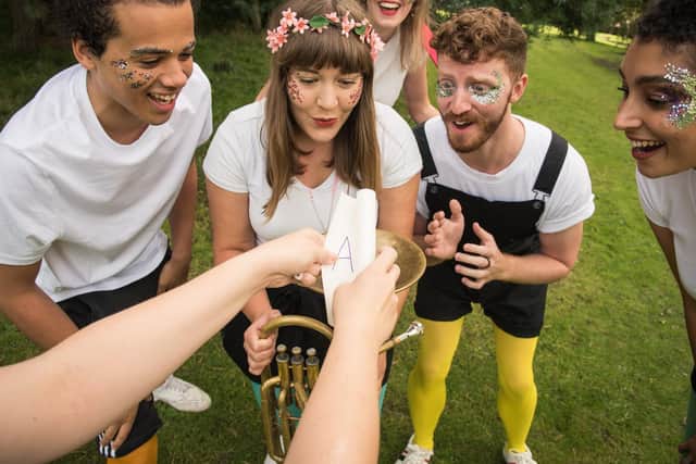 A Midsummer Night’s Showcase is a highlights reel of the Bard's best bits to be enjoyed from the comfort of your local park.