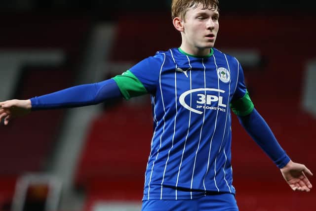 Wigan youngster Sean McGurk is attracting interest from Leeds United. Pic: Getty