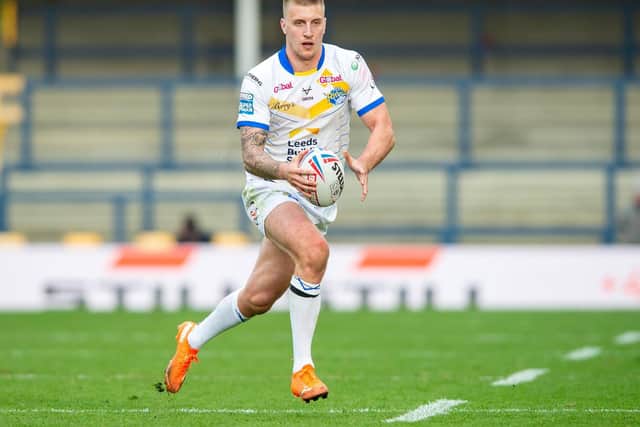 Alex Mellor is available for Rhinos after a one-game ban. Picture by Bruce Rollinson.