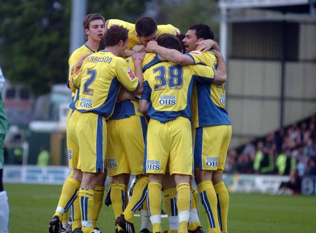 Enjoy these photo memories from Leeds United's 1-0 win at Yeovil Town in April 2008. PIC: Tony Johnson