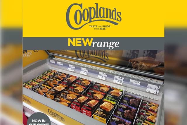 Cooplands and Heron Foods have launched a new range
