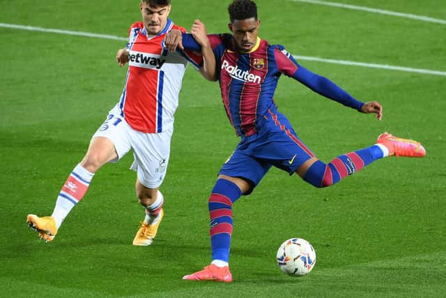 RESCUE MISSION - Junior Firpo lacked opportunity at Barcelona following a move from Real Betis. He starts a new chapter now with Leeds United after a €15m move to join Marcelo Bielsa's Premier League side. Pic: Getty