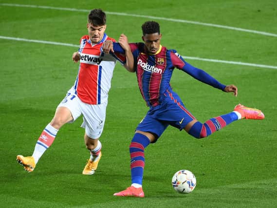 RESCUE MISSION - Junior Firpo lacked opportunity at Barcelona following a move from Real Betis. He starts a new chapter now with Leeds United after a €15m move to join Marcelo Bielsa's Premier League side. Pic: Getty