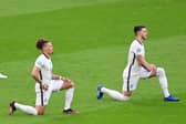 KEY DUO - Leeds United's Kalvin Phillips has formed a solid midfield partnership with West Ham United's Declan Rice for England. Pic: Getty