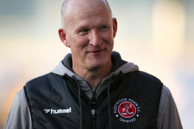 Fleetwood Town head coach Simon Grayson. Pic: Getty