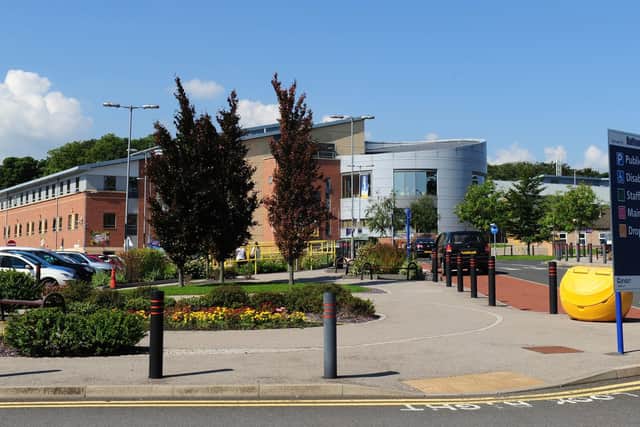 University Hospital of North Durham, where Peter Sutcliffe died on November 13