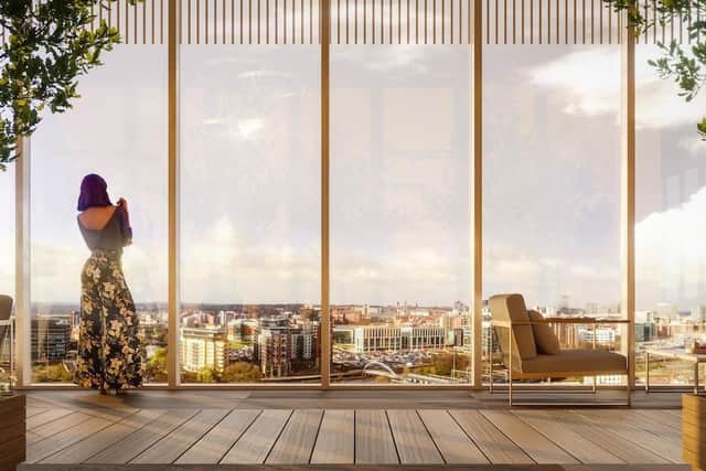Sky Gardens will be on the site of Midland Mills on the edge of Leeds city centre