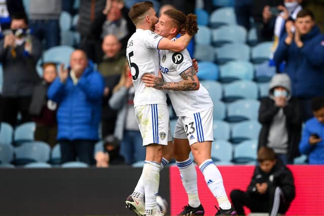 LEEDS CONNECTION -  Northern Irish international Stuart Dallas wants his Leeds United team-mate Kalvin Phillips to win Euro 2020 with England. Pic: Getty