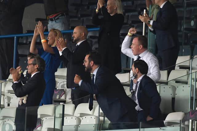 LOOKING UP - Leeds United and Victor Orta have recruited with a policy of looking up at the top half of the Premier League table, ever since promotion from the Championship. Pic: Getty