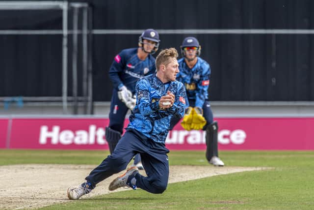 Yorkshire Vikings' Dom Bess has bowled well during the team's T20 Blast campaign.
Picture: Tony Johnson