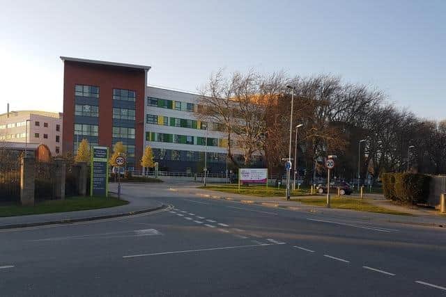 Pinderfields Hospital in Wakefield