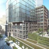 Plans for the new flats near Regent Street.