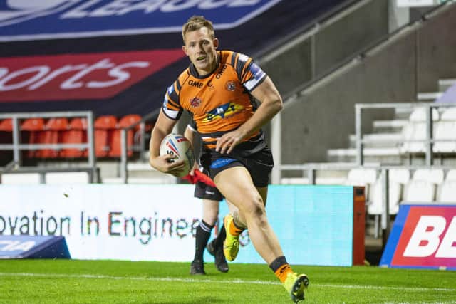 Greg Eden will look to prove his fitness ahead of Wembley after being named in Castleford's squad to face Salford tomorrow. Picture: Isabel Pearce/SWpix.com.