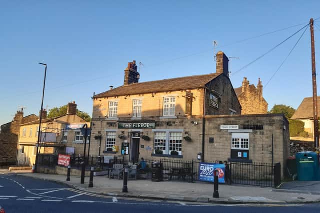The Fleece pub at Farsley.