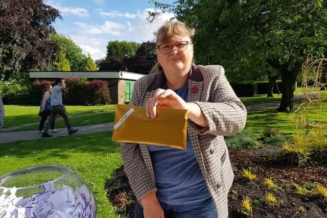 Councillor Trish Smith, the chairwoman of the Pudsey Business Network Forum, came up with the idea for the lottery last year