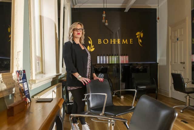 Becky Wendel at Boheme Hair and Beauty Boutique in Farsley.