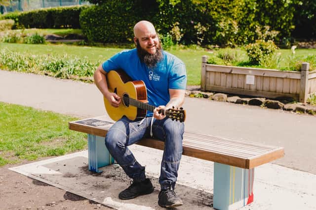 Ben Slack plays to the tune of families at difficult times.