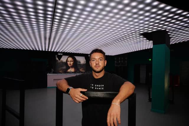 Leeds DJ Josh Demello, pictured in Mint Warehouse, says freedom day parties are 'going down in history'