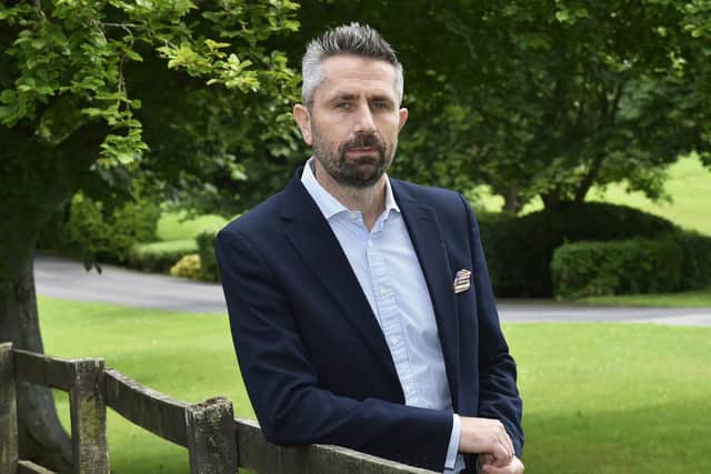 Andrew Connolly, who has developed long Covid after being infected with the virus in October 2020. Picture: Steve Riding