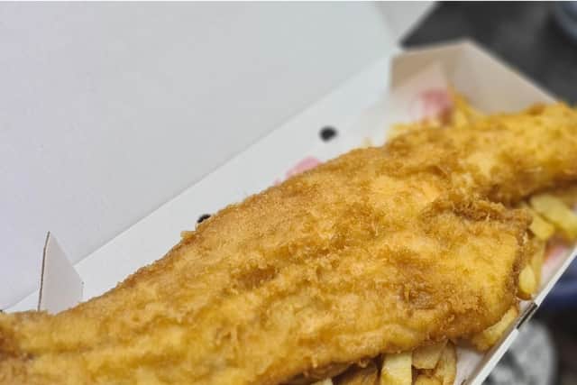 The fish and chip shop offers smaller lunchtime bites, chippy favourites and vegan alternatives