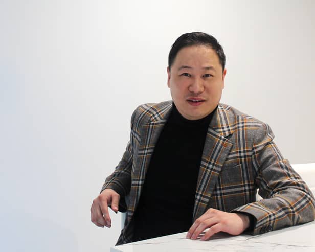 Ivan Zhou, chief executive of Pegasus Group in Leeds.