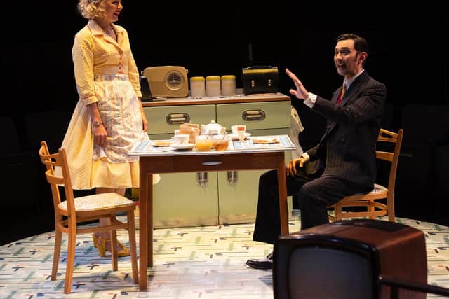Sandy Foster and Tom Kanji in Home, I'm Darling