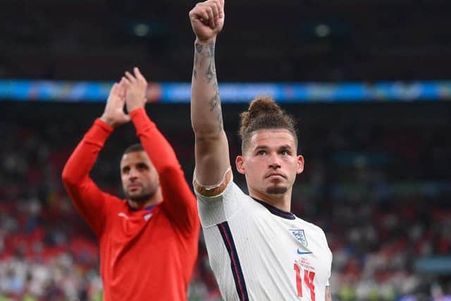 Leeds United's Kalvin Phillips was behind only Raheem Sterling when it came to England's best player of Euro 2020, according to former player Stuart Pearce. Pic: Getty.
