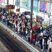 Rail passengers in Leeds faced delays and disruption after the timetable chaos of 2018. Pic: Simon Hulme