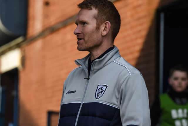 Featherstone Rovers coach James Webster. Picture by Dec Hayes.