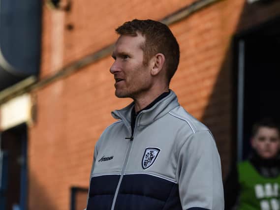 Featherstone Rovers coach James Webster. Picture by Dec Hayes.