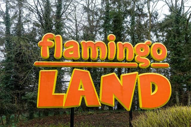 A 30-year-old man has died suddenly at a Flamingo Land holiday park