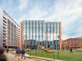 Sovereign Street, where UtterBerry will be based in Leeds.