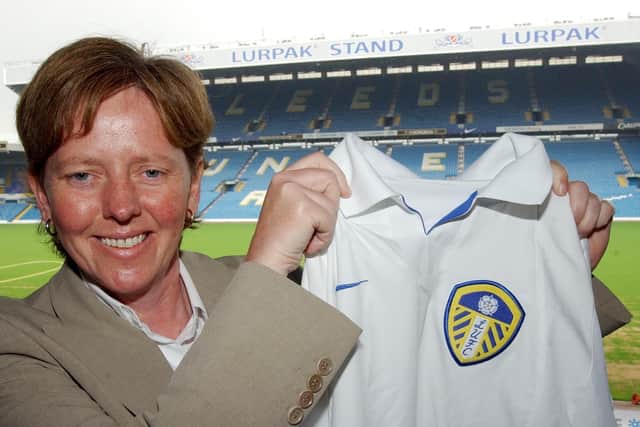 INSPIRATIONAL: Former Leeds United Women manager Julie Chipchase. Picture by Steve Riding.
